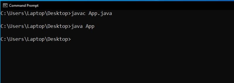 compile and run java program