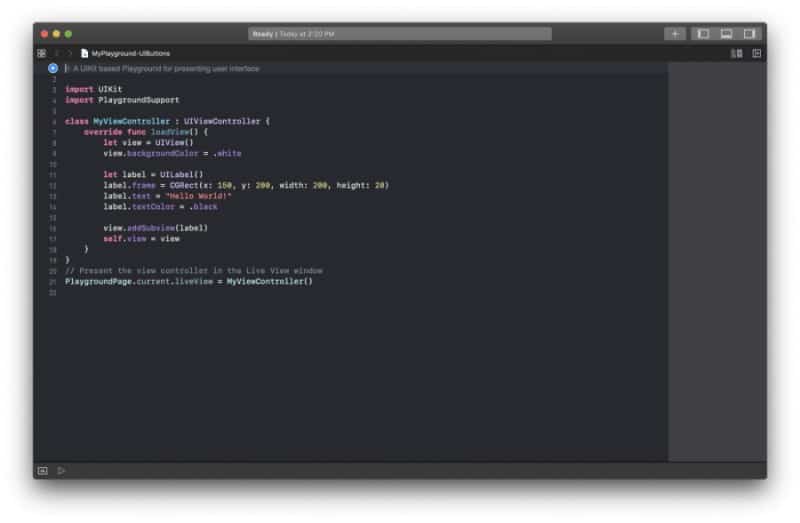 How to Use Xcode Playgrounds to Create UI in Swift - Apps Developer Blog