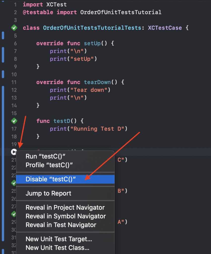 How to Disable or Skip Unit Test in Xcode Apps Developer Blog