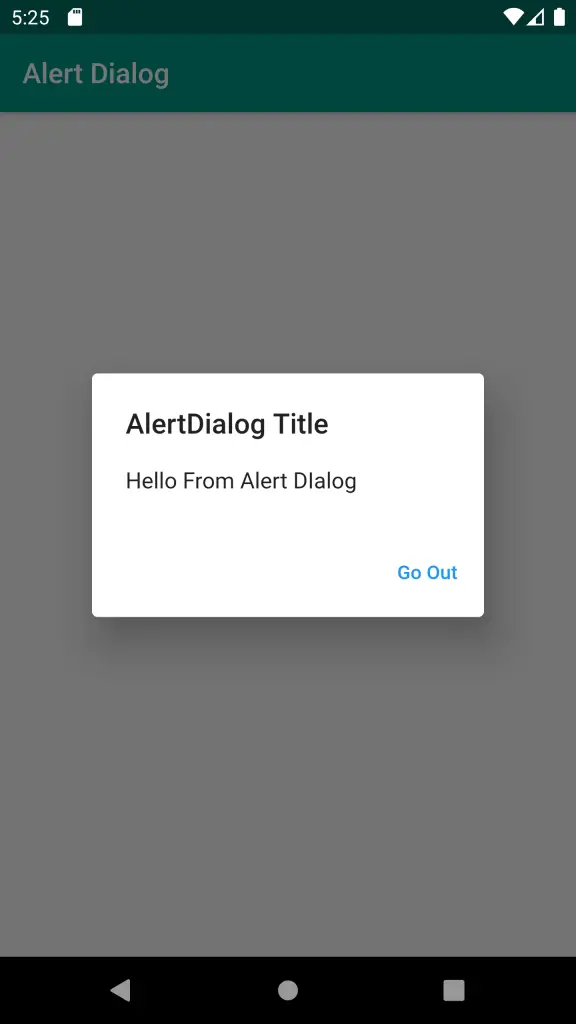 Flutter Alert Dialog Example Apps Developer Blog