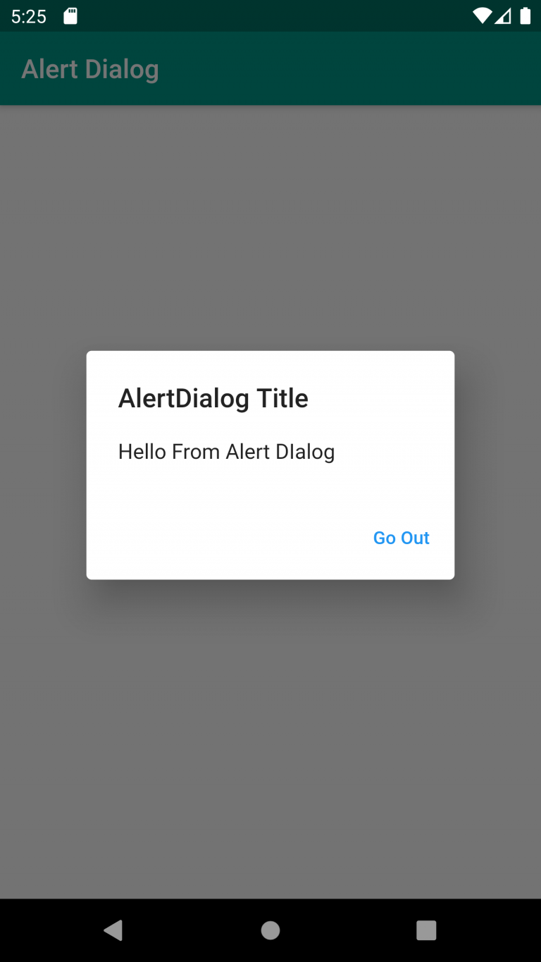 Flutter. Alert Dialog Example. - Apps Developer Blog