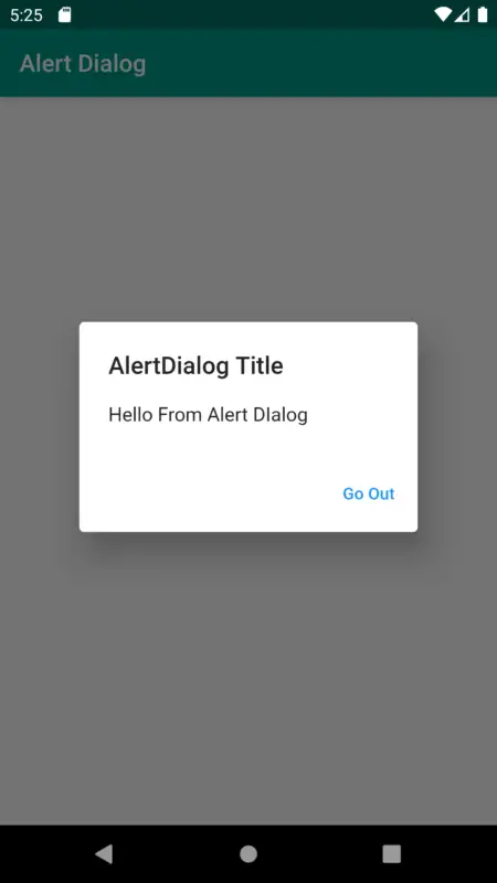 Flutter. Alert Dialog Example. - Apps Developer Blog