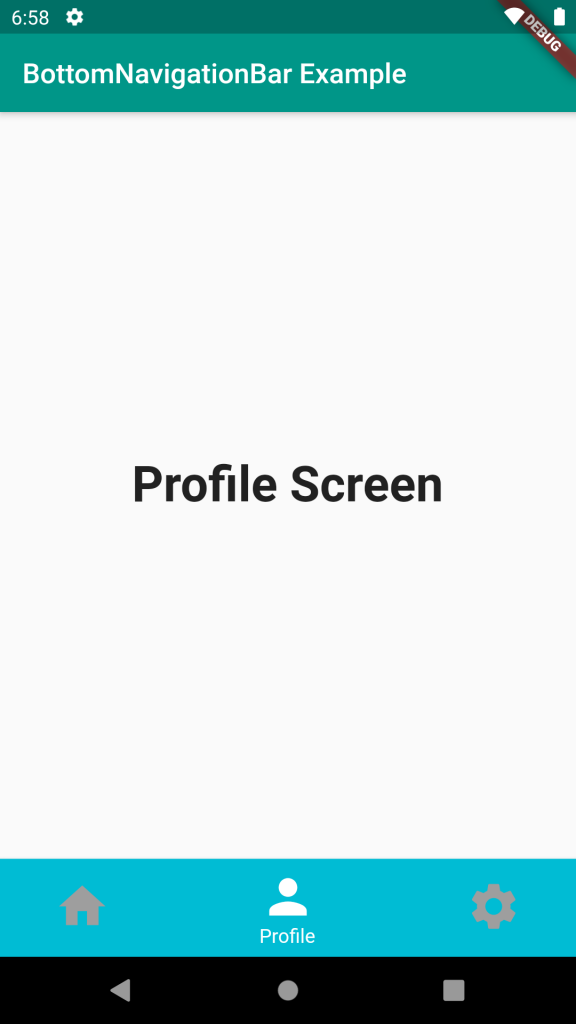 Bottom Navigation Bar Example In Flutter - Apps Developer Blog