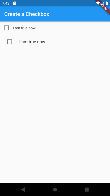 Flutter Checkbox Example Apps Developer Blog
