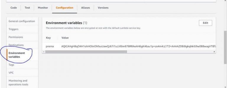 AWS Lambda Environment Variables - Encryption & Decryption - Apps ...