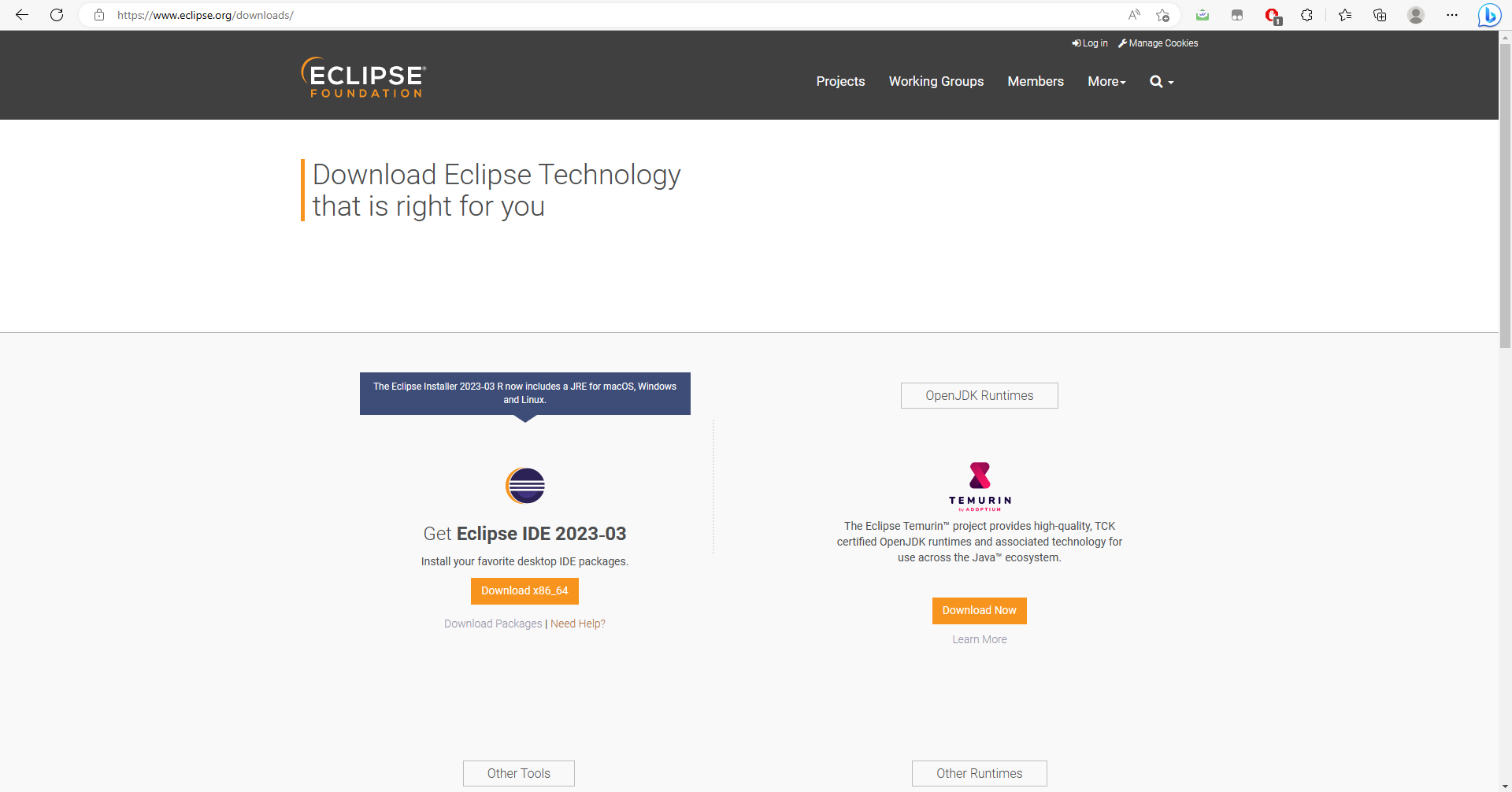 Download Eclipse