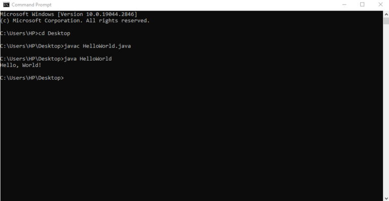 Your First Java Program: A Guide to Compiling and Running It ...